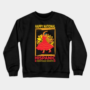 National Hispanic Heritage Month Sunflower Crewneck Sweatshirt